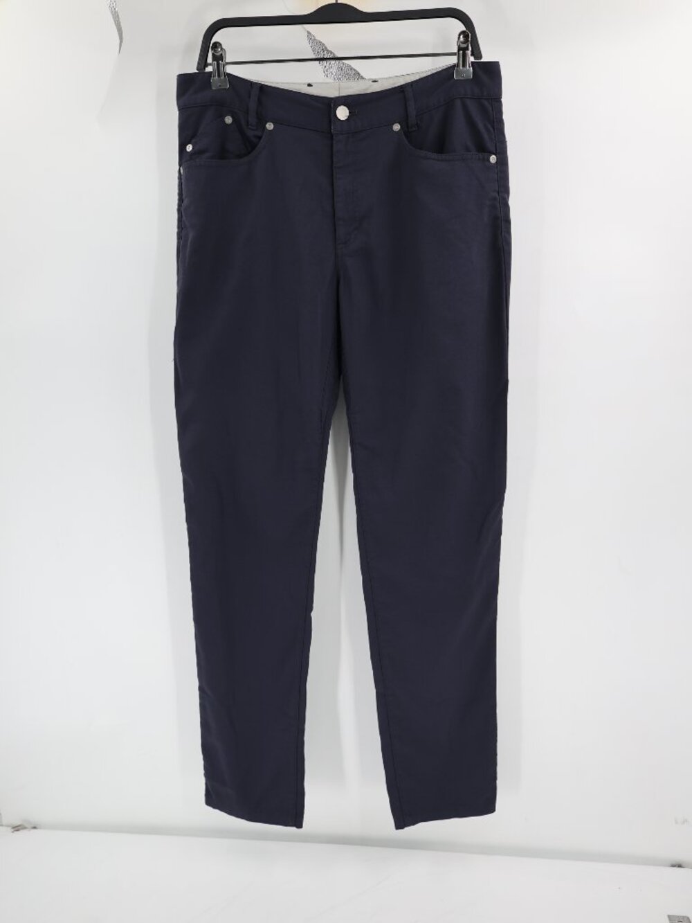 Outlier Pants Mens 33 L32 Workcloth Schoeller Doubleweave Canvas Nanosphere blue